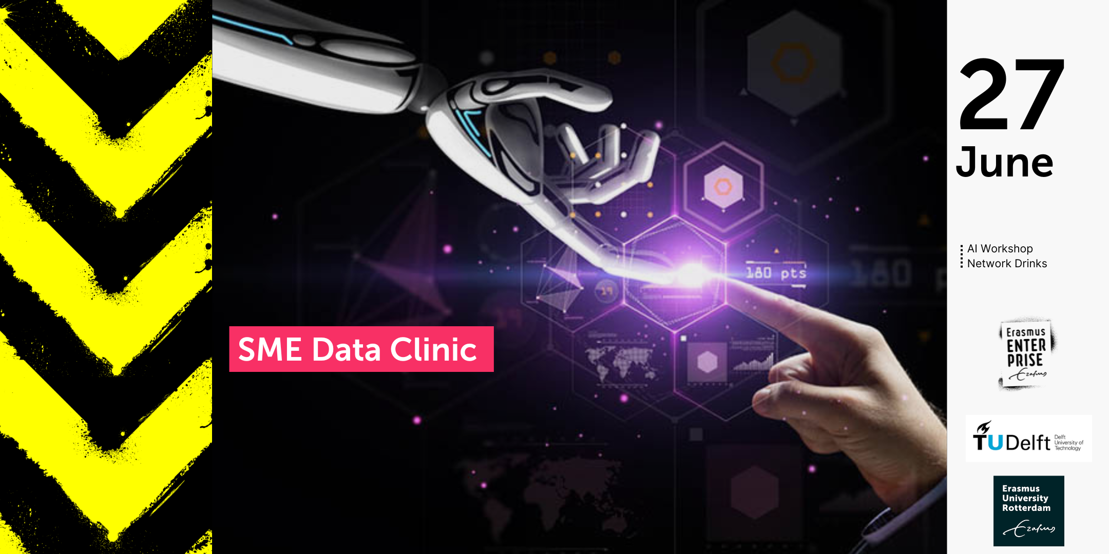sme data clinic event banner