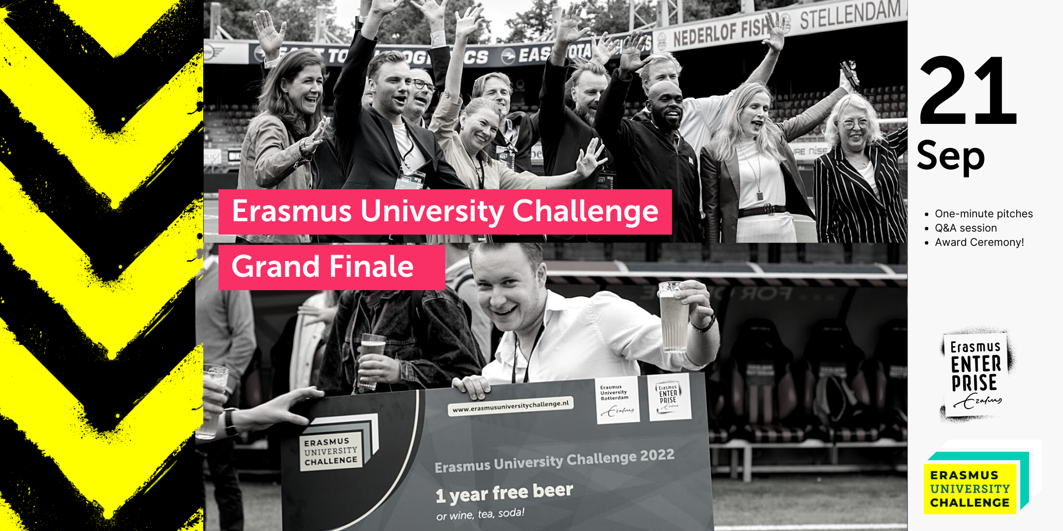 Erasmus University Challenge Grand Finale banner