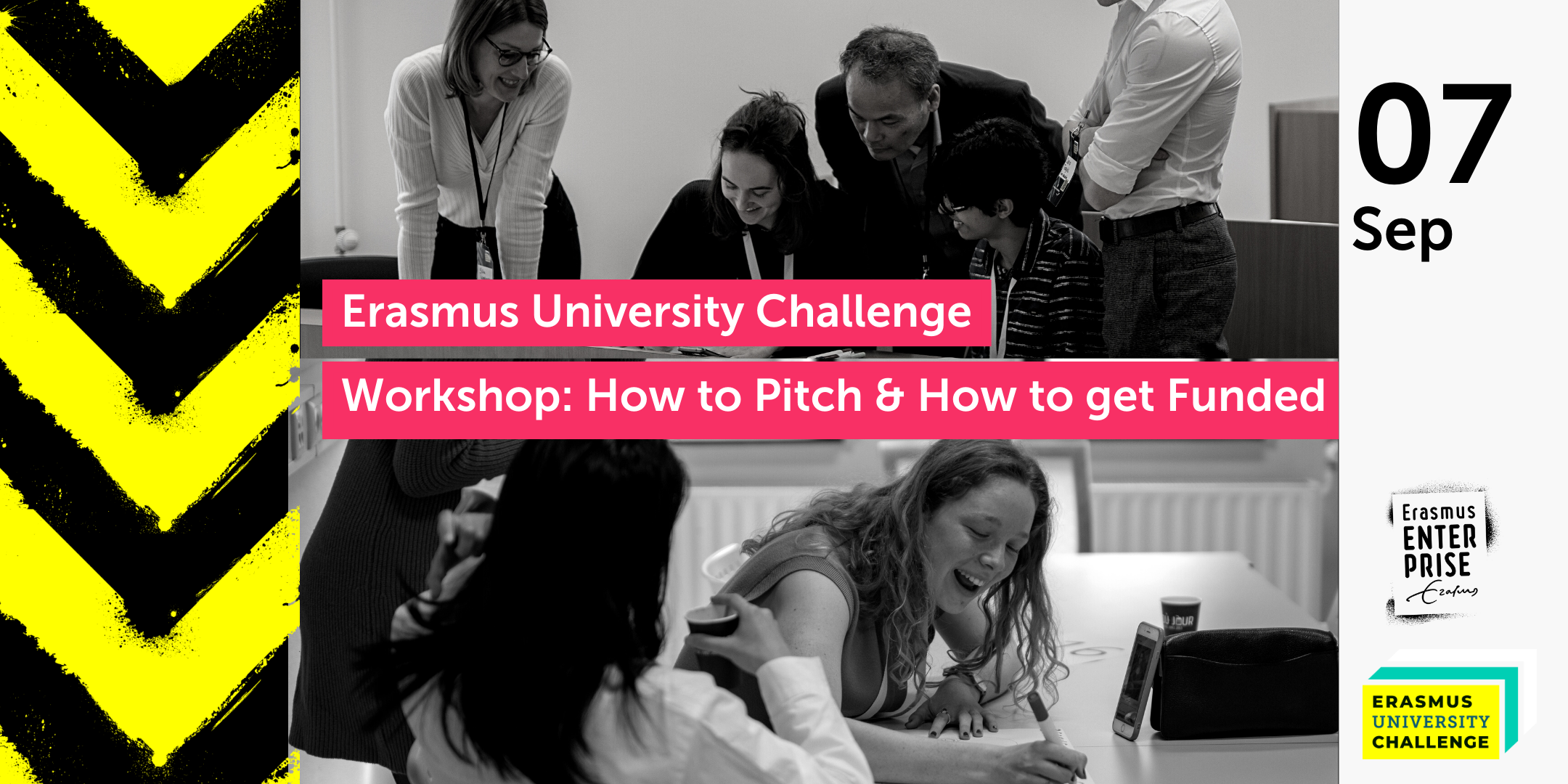 EUC how to pitch workshop banner