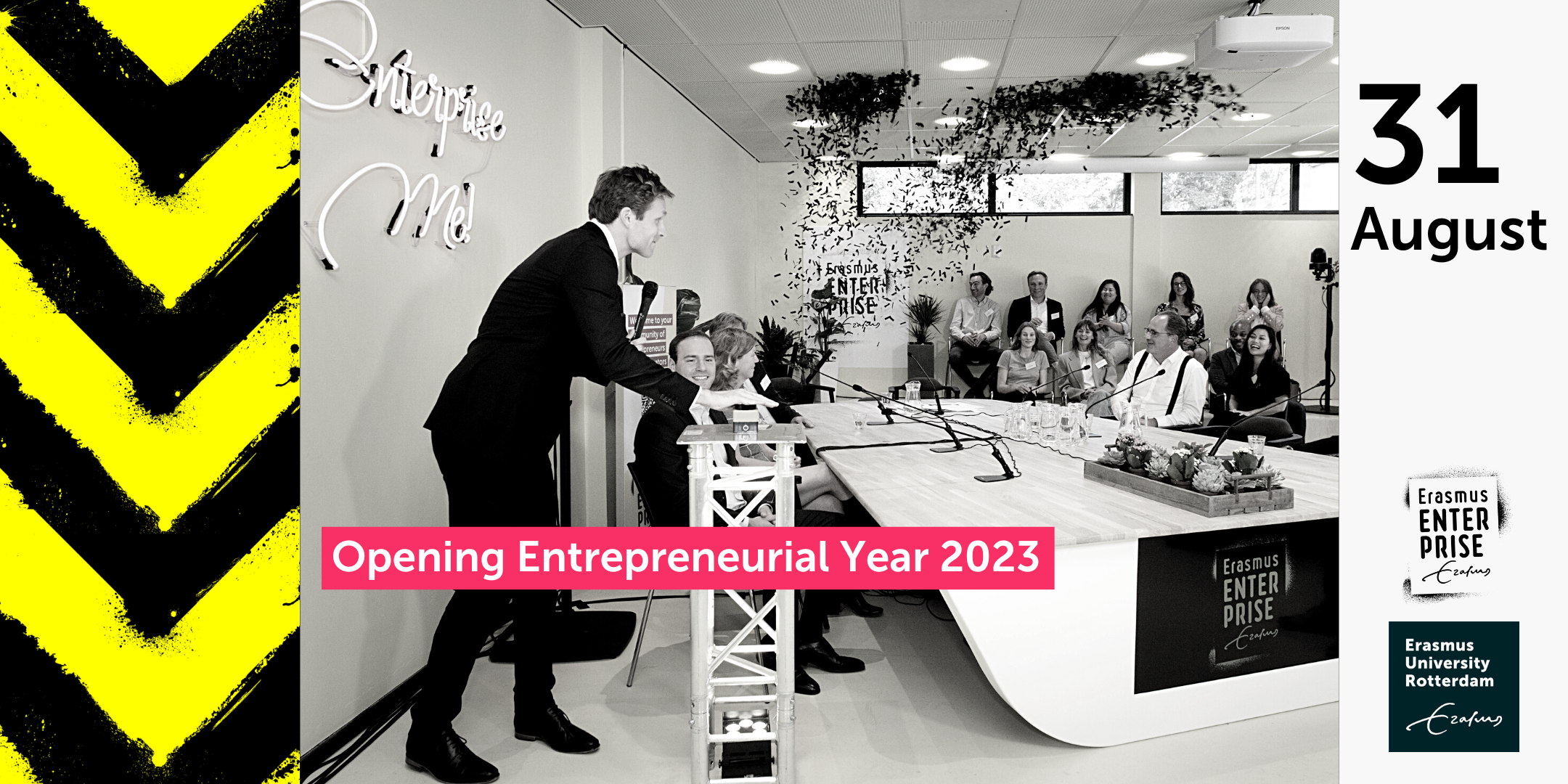 Opening Entrepreneurial Year 2023 banner